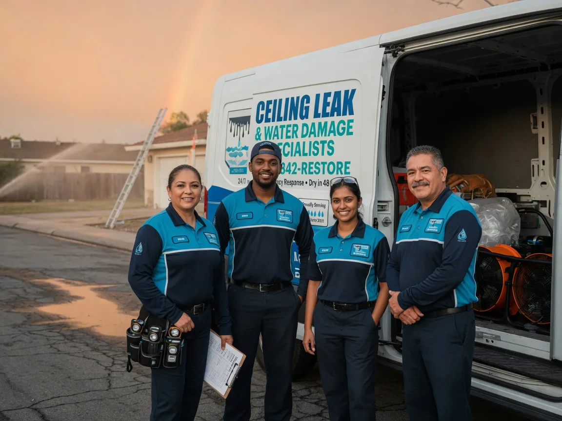 Ceiling Leak Cleanup company in Cucumber, WV
